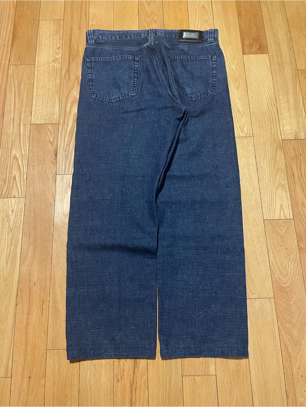 Hugo Boss Men's Relaxed Jeans in Dark Indigo